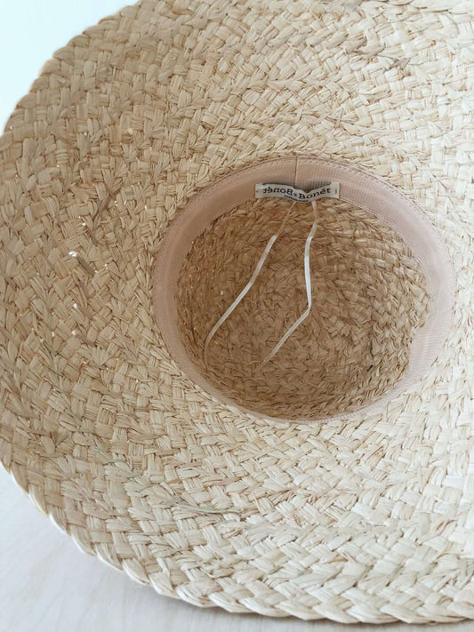 Alfie Hat, Straw, Bonet Et Bonet, Handmade