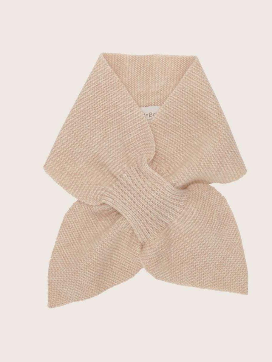 Cashmere Scarf, Light Rose, Bonet Et Bonet, 100% Cashmere & Organic