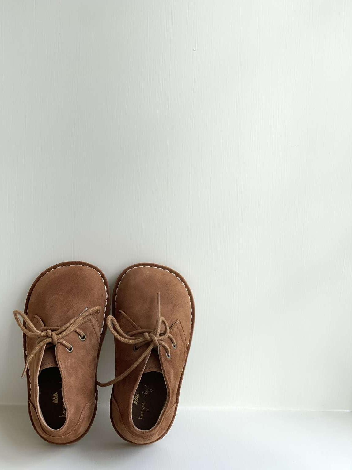 Chaton Desert Boot, Cognac Suede, 100% Leather
