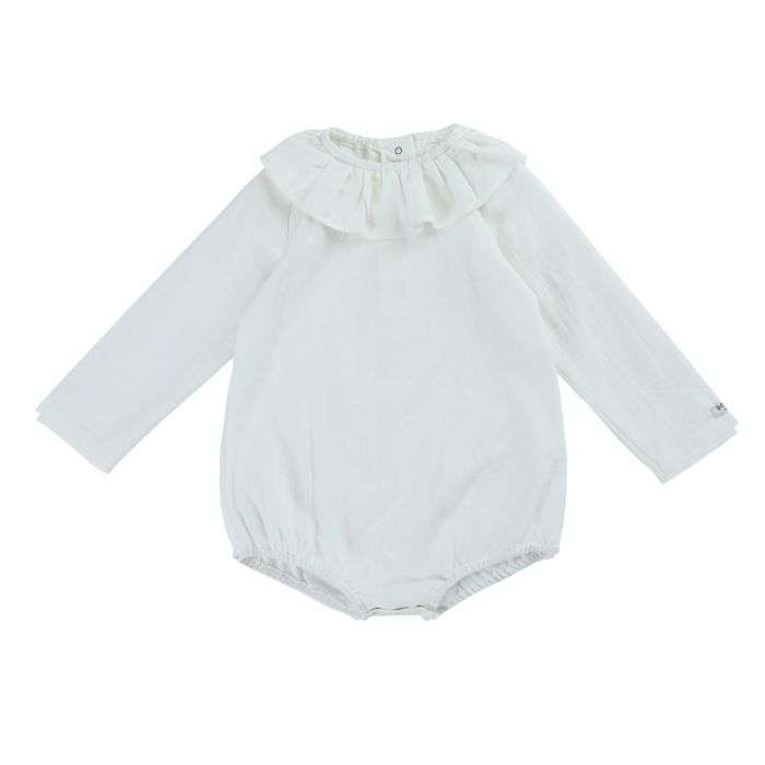 Chloe Baby Body, White, Donsje