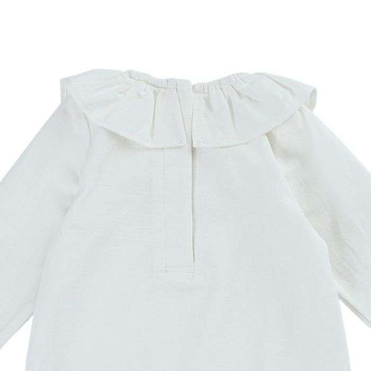 Chloe Baby Body, White, Donsje