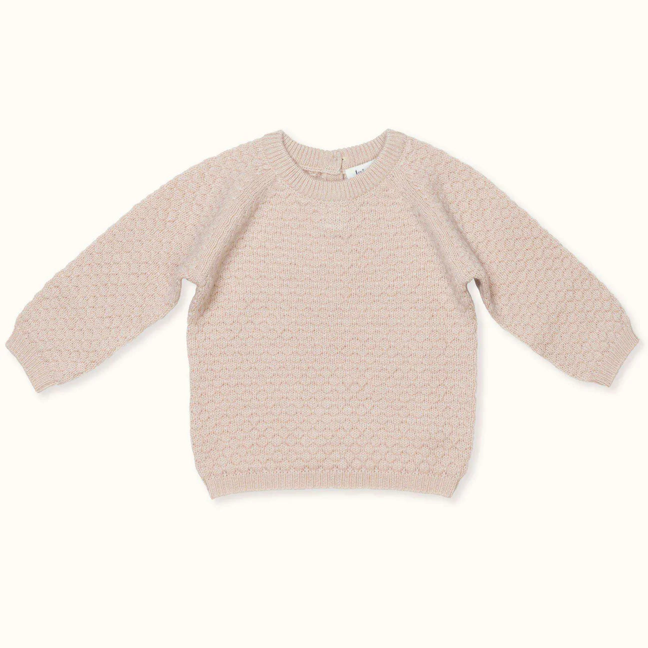Columbus Cashmere Sweater, Powder