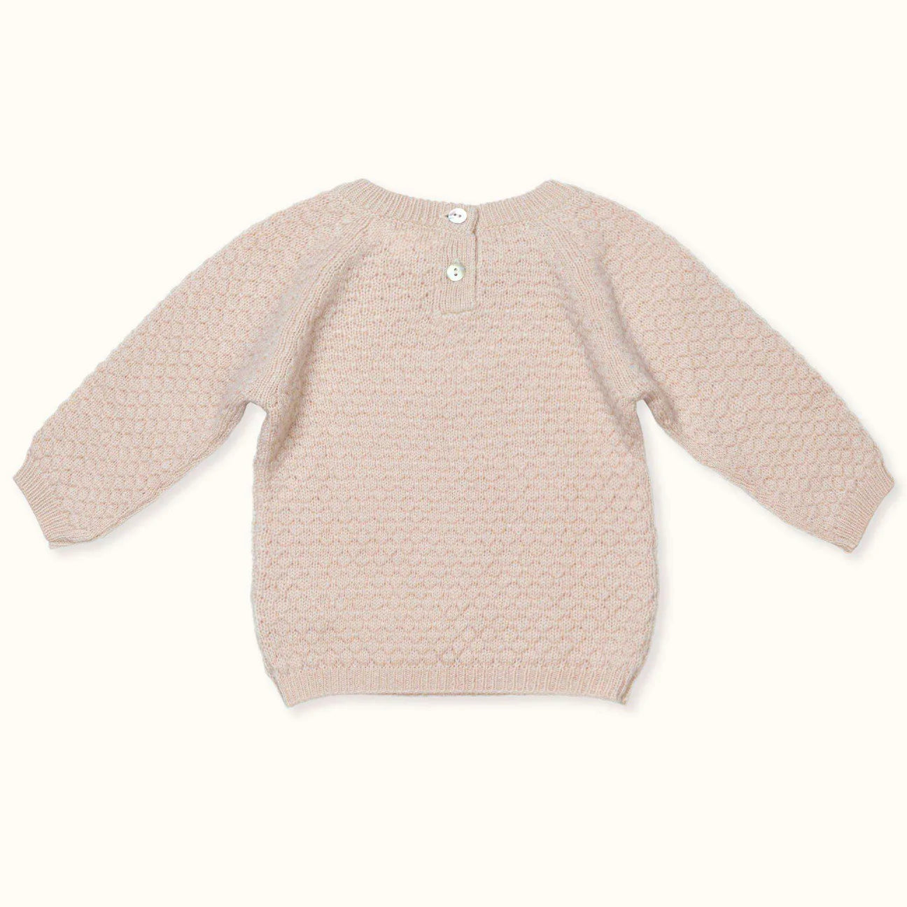 Columbus Cashmere Sweater, Powder