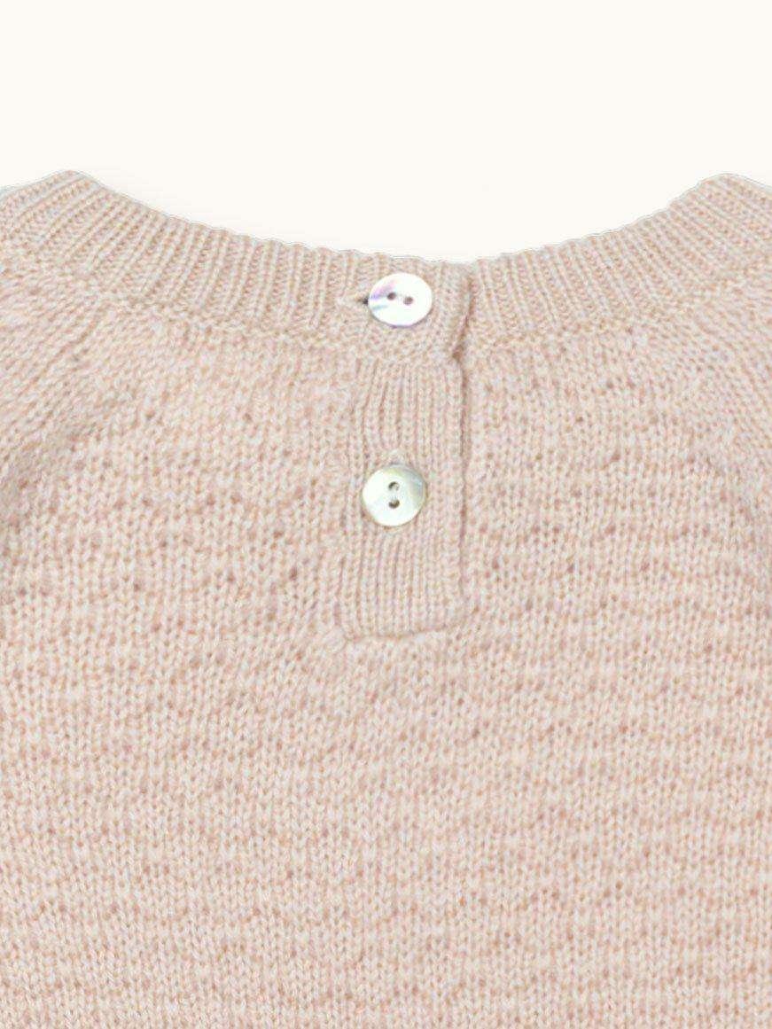 Columbus Cashmere Sweater, Powder