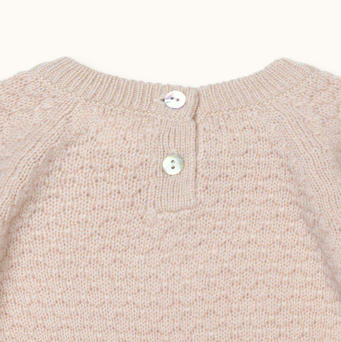 Columbus Cashmere Sweater, Powder