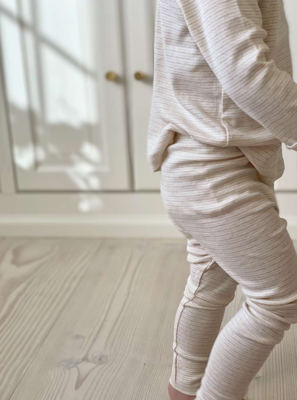 Leggings, Beige Stripe, Copenhagen Colors