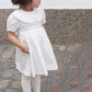 Cotton Smocked Dress With Bloomers