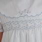 Cotton Smocked Dress With Bloomers