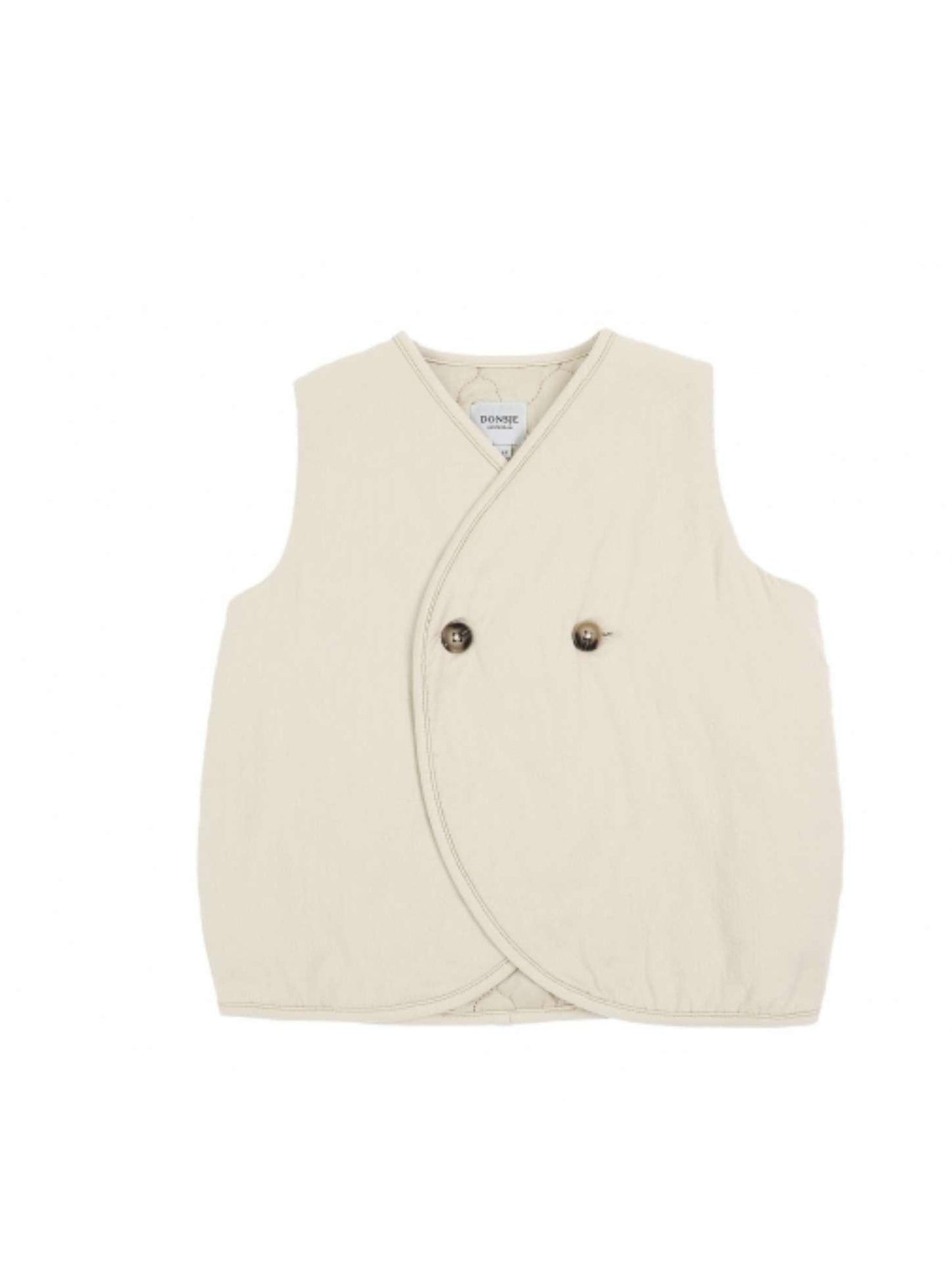 Dogan Waistcoat, Coconut White