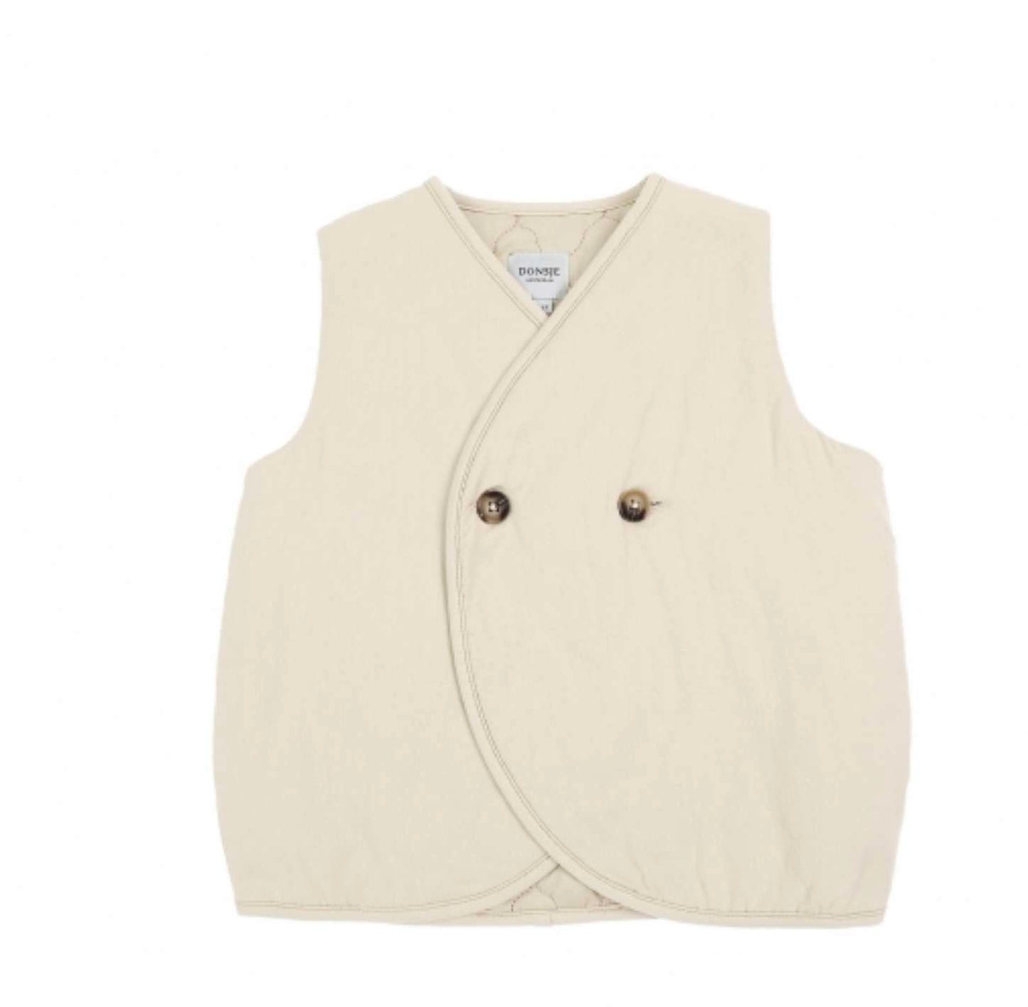 Dogan Waistcoat, Coconut White