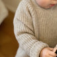 Ellis Sweater, Millet, Holmm, 70% Wool & 30% Cashmere & Oeko-Tex®
