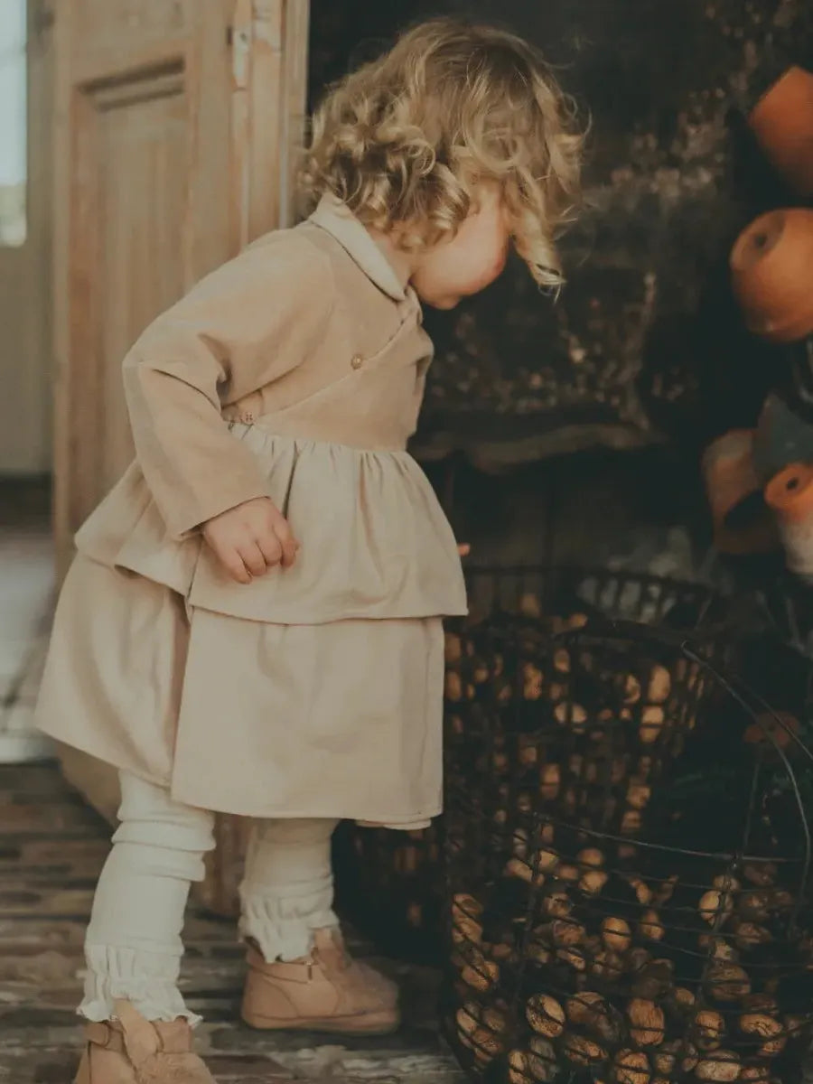 Floisa Dress, Rose Mocha