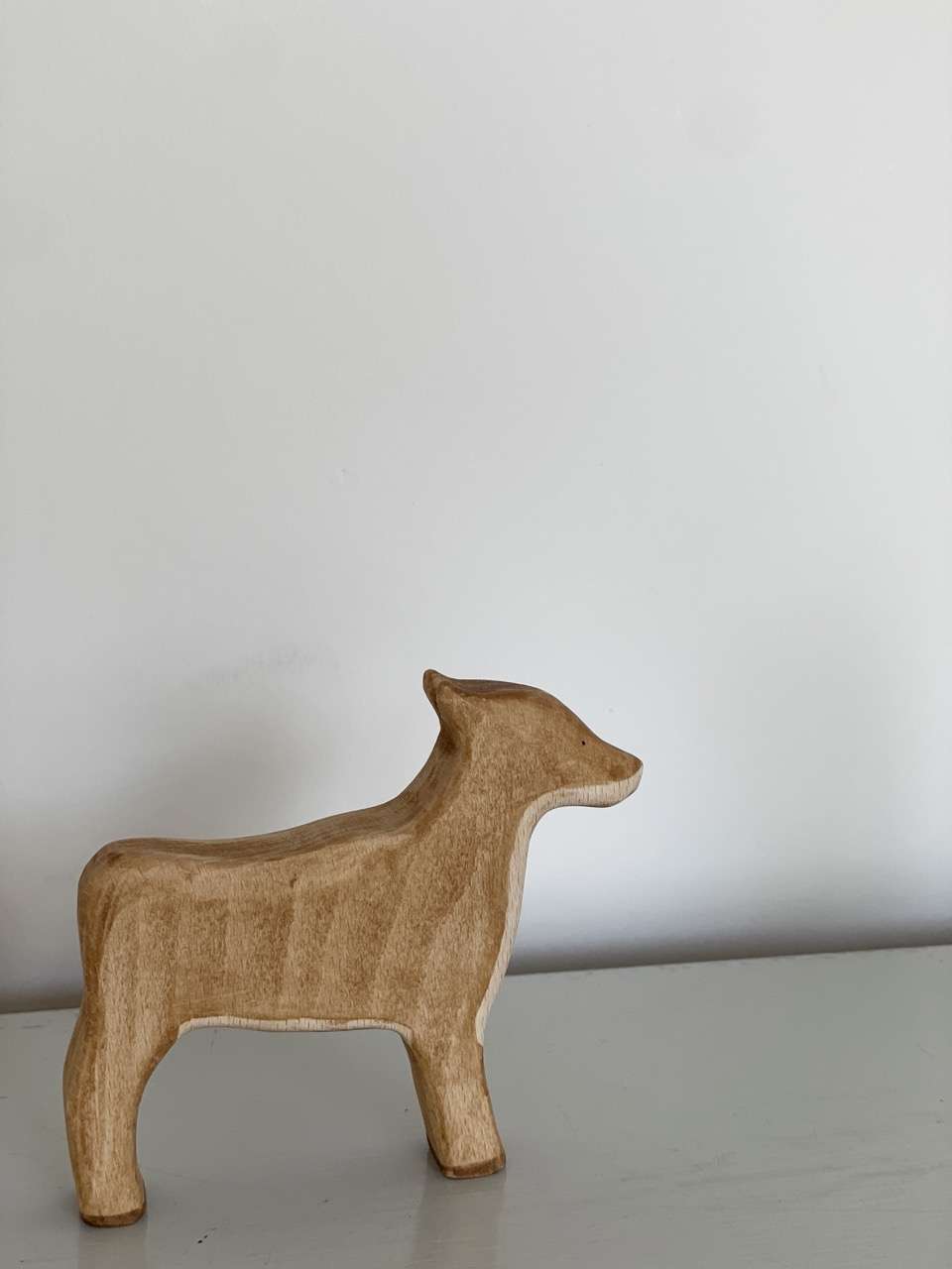 Wooden Toy, Female Deer, Fozifolt, Handmade