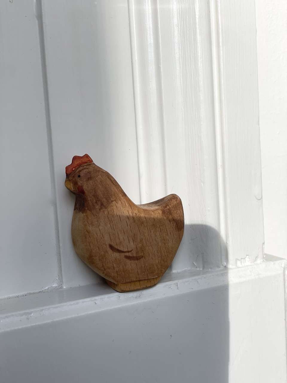 Wooden Toy, Hen, Fozifolt, Handmade