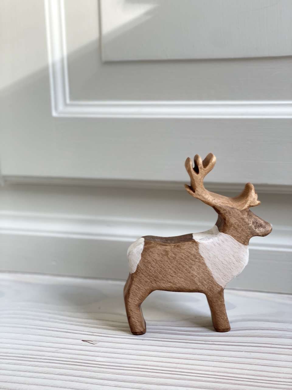 Wooden Toy, Reindeer, Fozifolt, Handmade