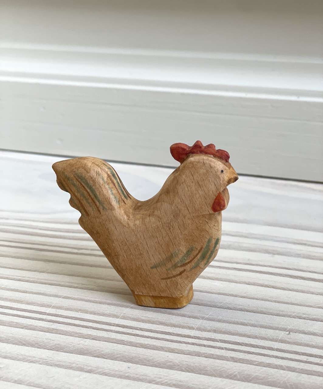 Wooden Toy, Rooster, Fozifolt, Handmade