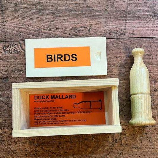 Bird Call, Duck, Quelle Est Belle, Handmade