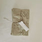 Solange Swaddle Blanket, Light Sage, Jeanne Le Studio, Organic