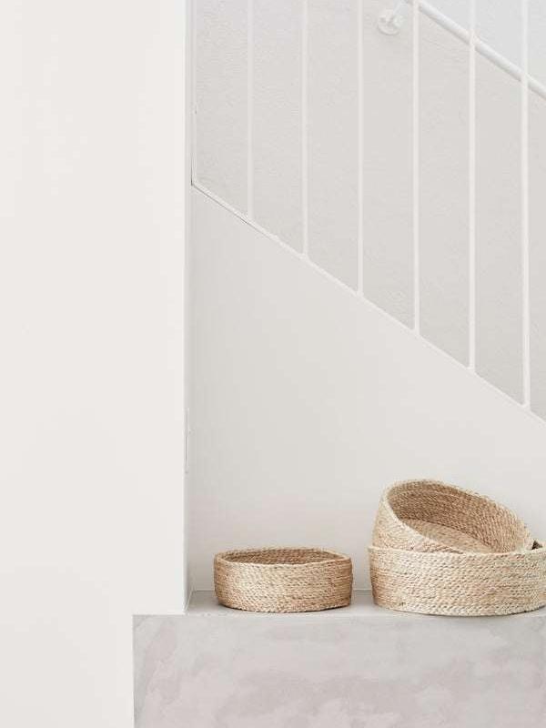 Jute Basket Natural, Round Trio-Set, Dharma Door