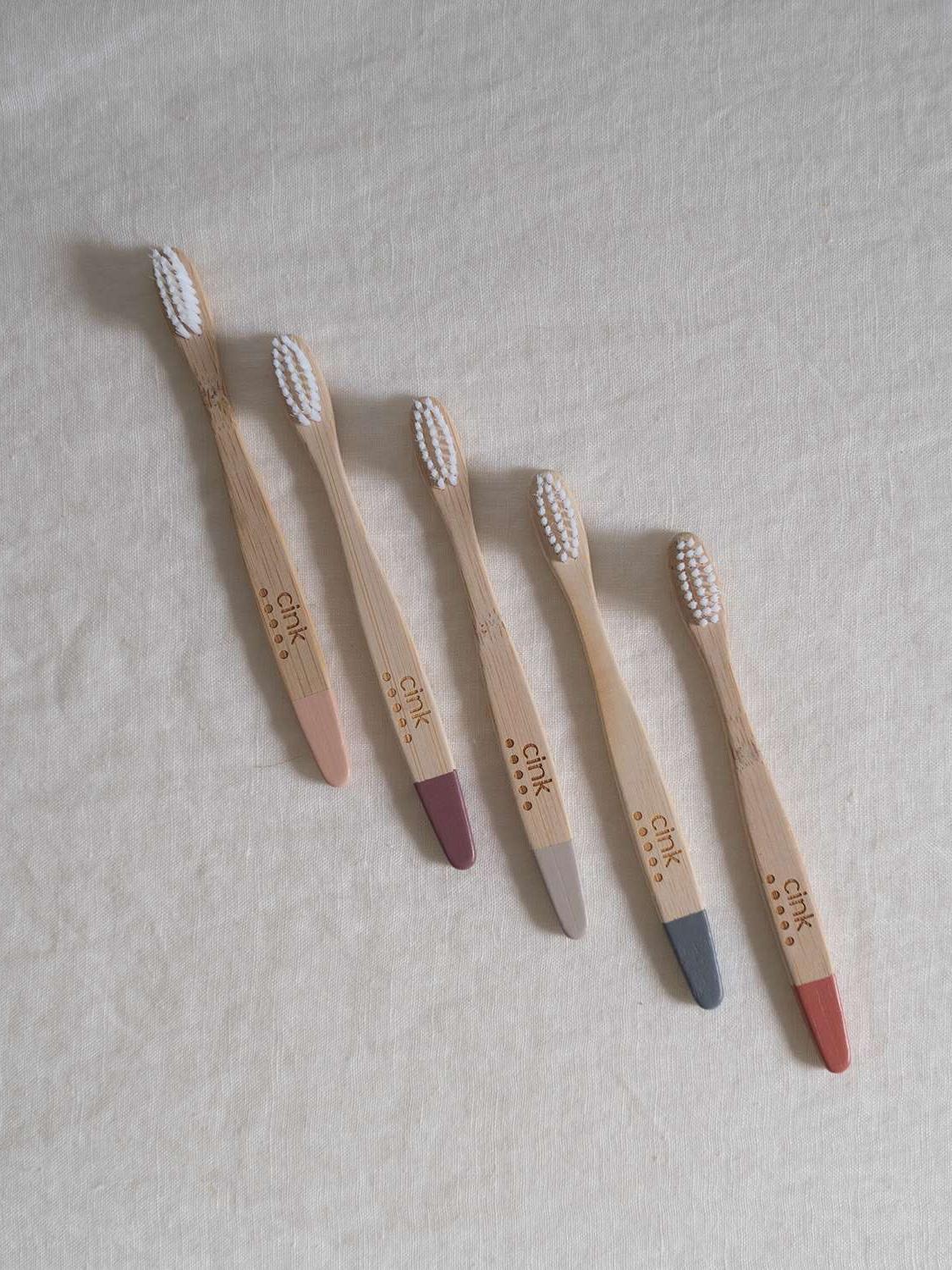 Bamboo Toothbrush, 5-Pack