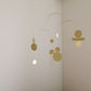 #2 Kinetic Brass Mobile, Small Wave Art, Handmade
