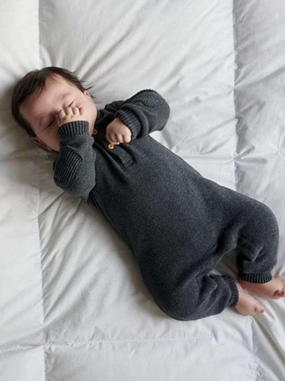 Knit Jumpsuit, Oriel, Dark Grey & Oekotex