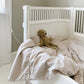 Lalaby, Classic Baby Bedding, Beige Gingham, Organic