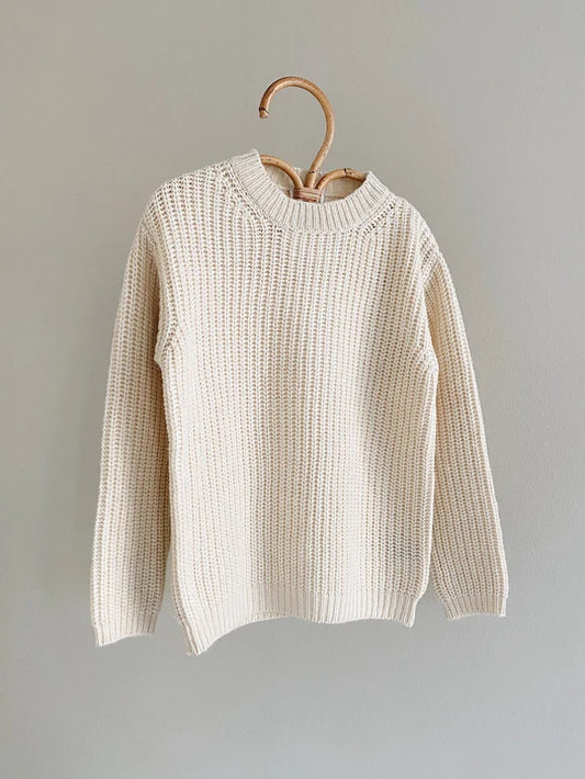 Lalaby,  Brooklyn Sweater, Natural, Organic & Gots