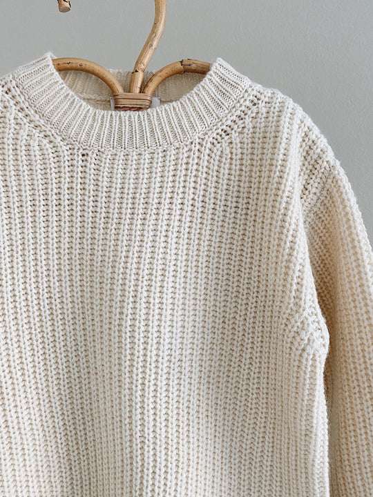 Lalaby,  Brooklyn Sweater, Natural, Organic & Gots
