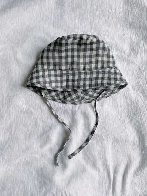 Lalaby, Loui Baby Hat, Elephant Check, Organic