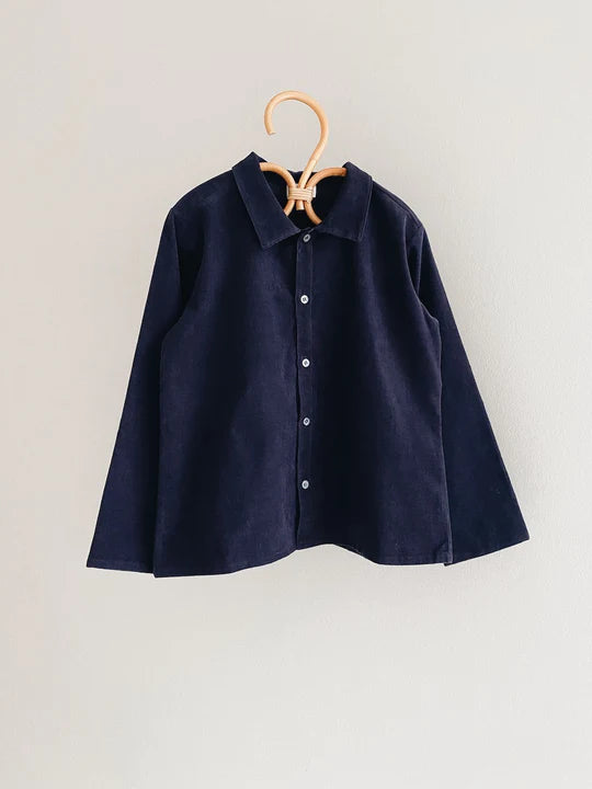 Lalaby, Saxo Shirt, Indigo, Organic