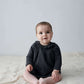 Knit Baby Dress, Dark Grey, My Little Cozmo, Organic, Recycled & Oekotex