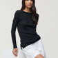 Aiayu, Madigan Cashmere Blouse, Black