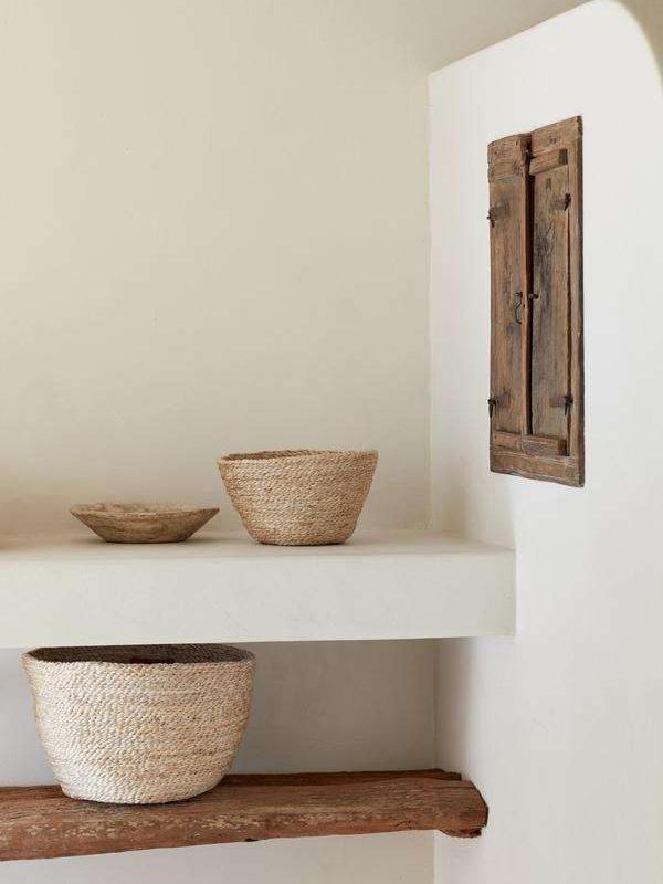 Natural Jute Basket, Bowl, Dharma Door