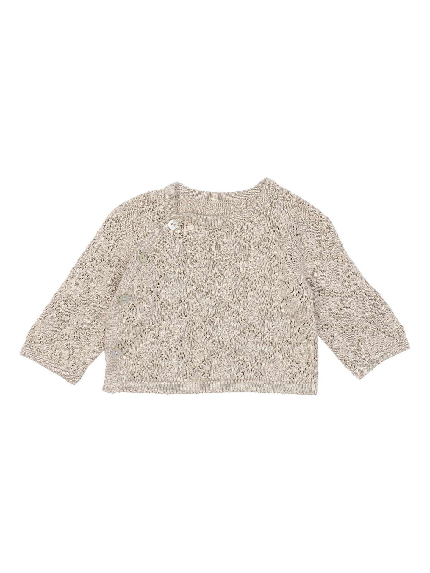 Noma Silk Wrap Cardigan, Linen, Bonet Et Bonet, 100% Silk