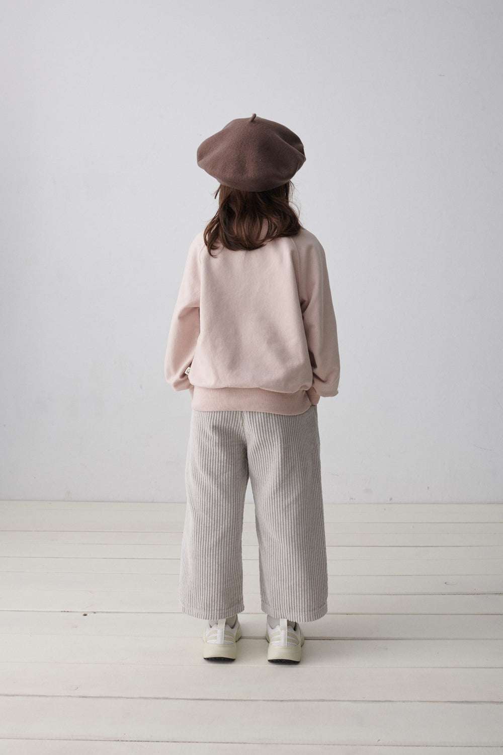 Organic Raglan Sweatshirt, Soft Pink