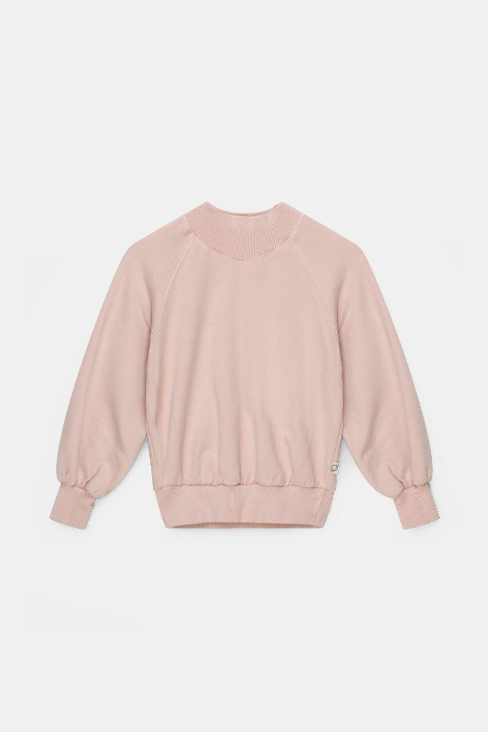 Organic Raglan Sweatshirt, Soft Pink