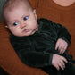 Velour Baby Suit, Pine, Serendipity