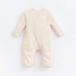 Ajour Babysuit, Light Peach, Play Up, Organic