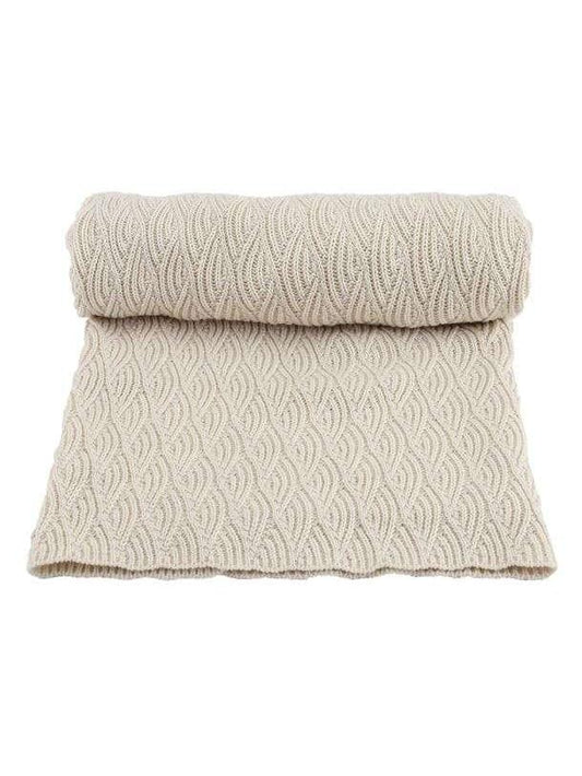 Pointelle Baby Blanket, Off White