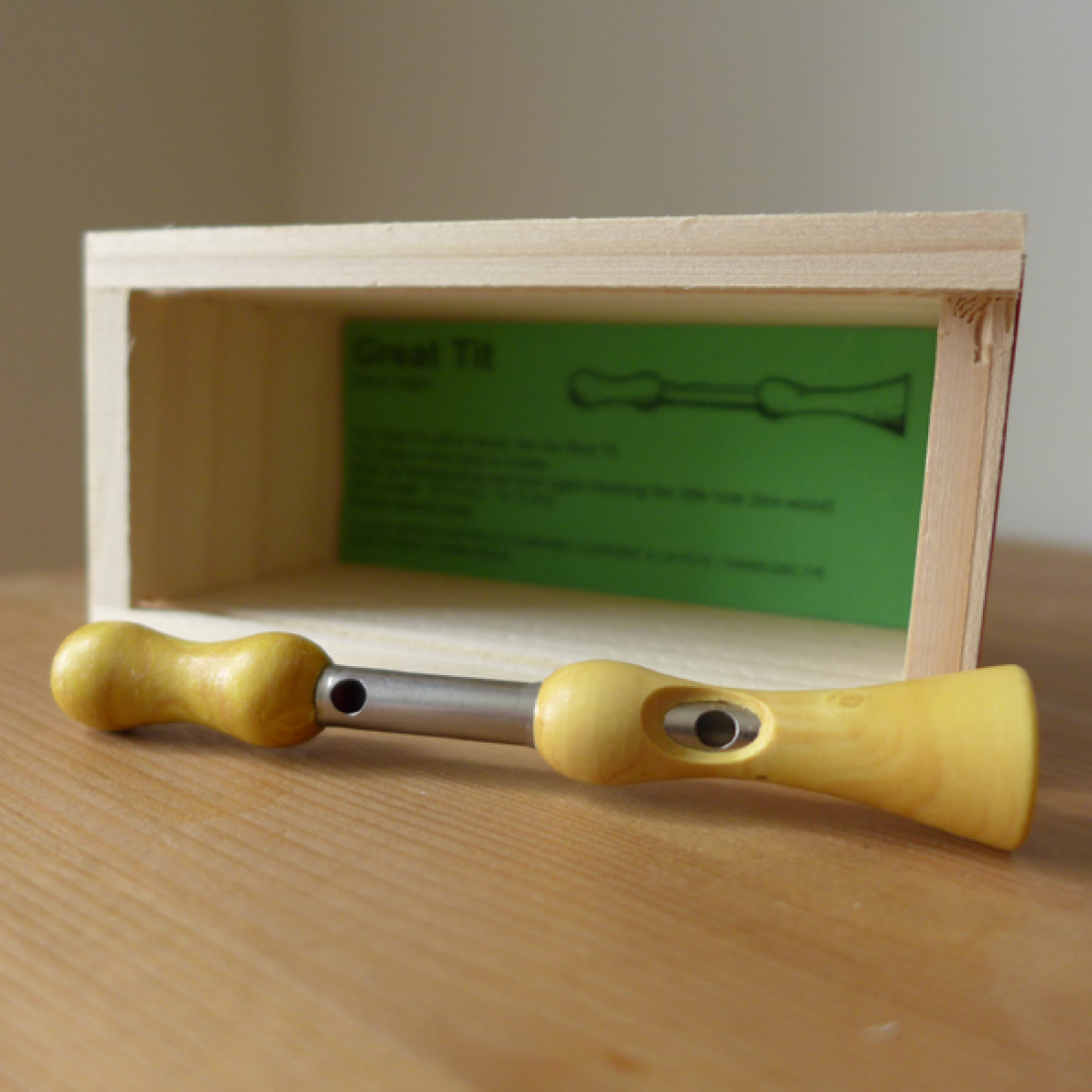 Bird Call, Great Tit, Quelle Est Belle, Handmade