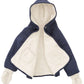 Quilted Reversible Jacket With Hoodie, Copenhagen Colors