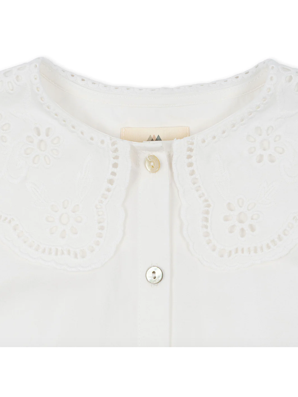Rilo Collar Shirt, Optic White, Organic