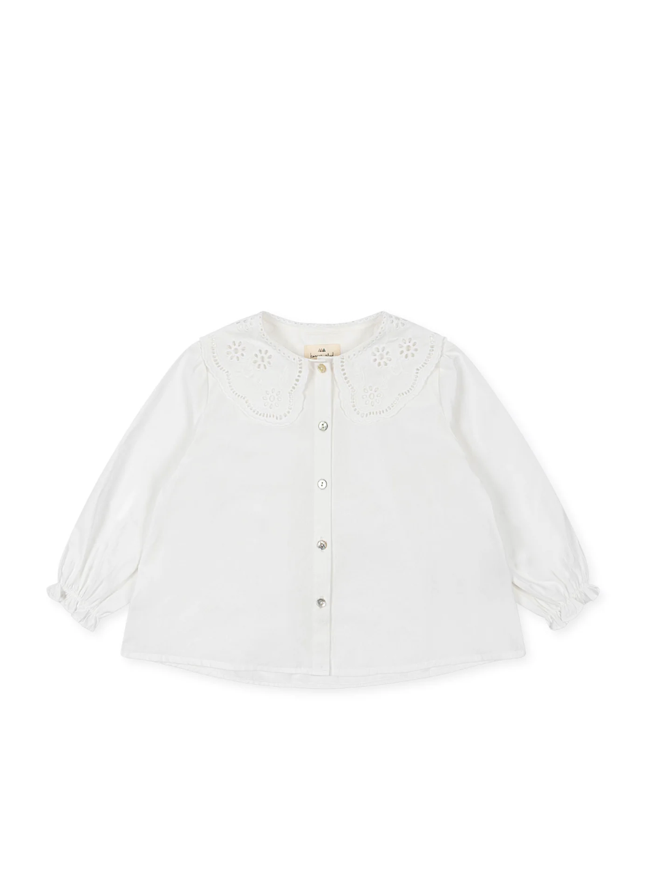 Rilo Collar Shirt, Optic White, Organic