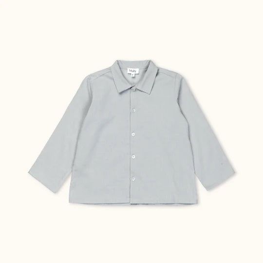 Saxo Shirt, Barely Blue