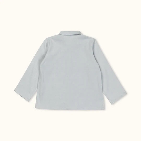 Saxo Shirt, Barely Blue