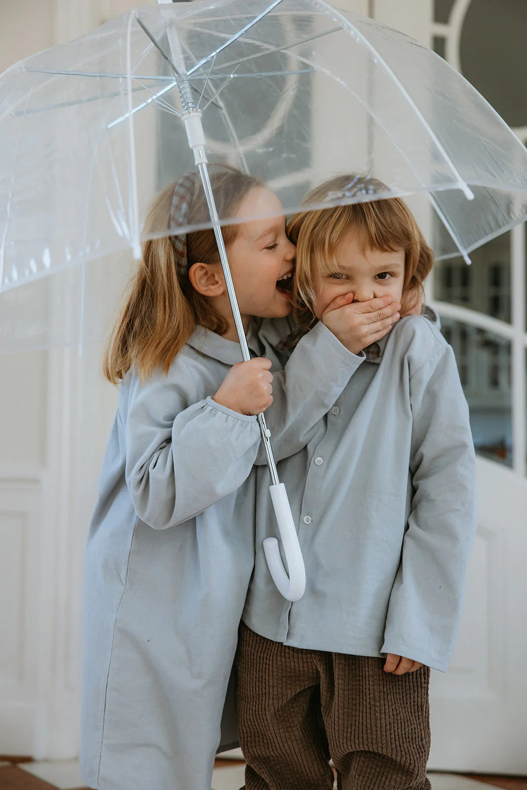 Saxo Shirt, Barely Blue