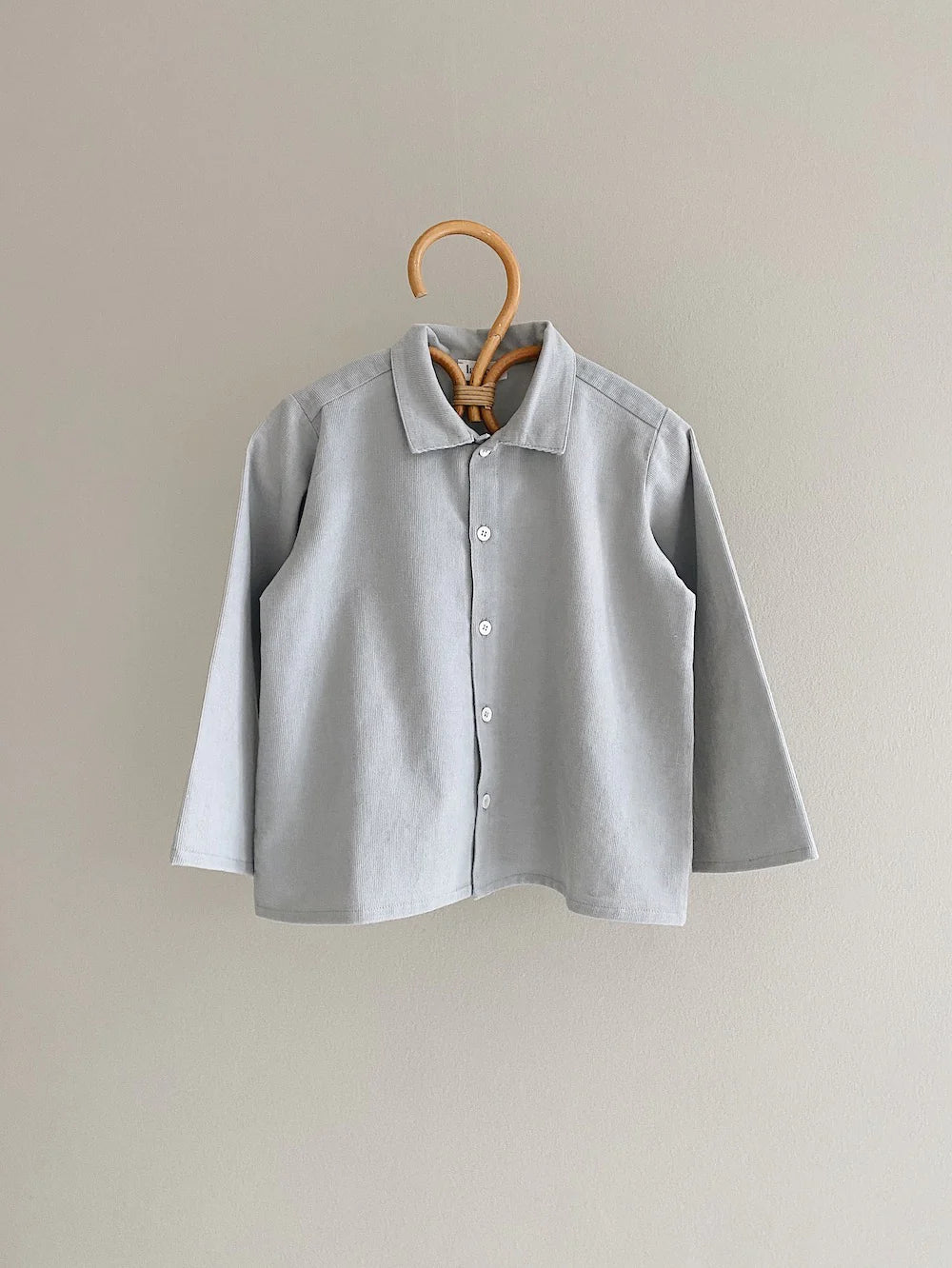 Saxo Shirt, Barely Blue
