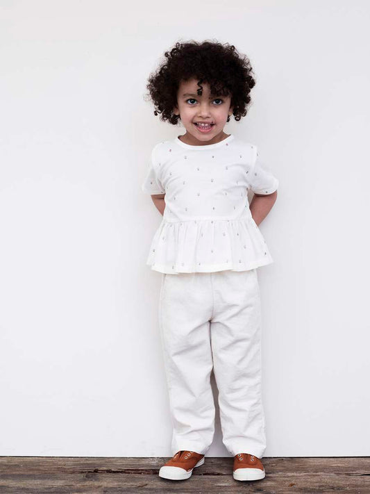 Flair Top, Aster Light Woven, Organic & Gots