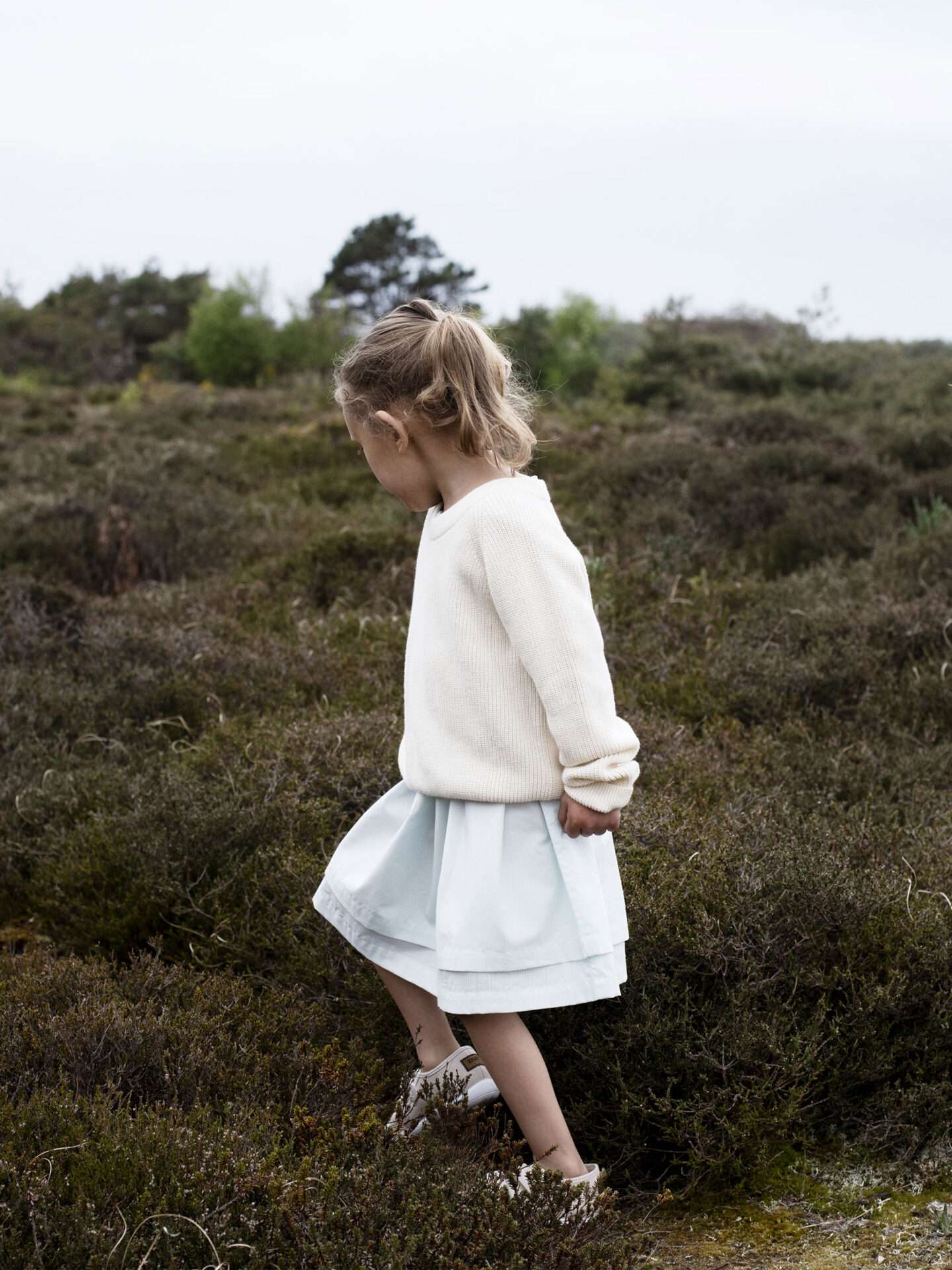 Patent Sweater, Creme, Organic & Gots